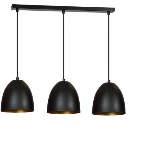 Emibig lampa wisząca LENOX 3 BLACK / GOLD E27 60W MAX 410/3 - lampa[8].png